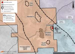 TDG Gold Mobilizes Field Team to Greater Shasta-Newberry Copper-Gold Project, Toodoggone